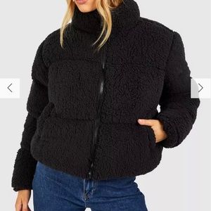 Teddy puffer jacket